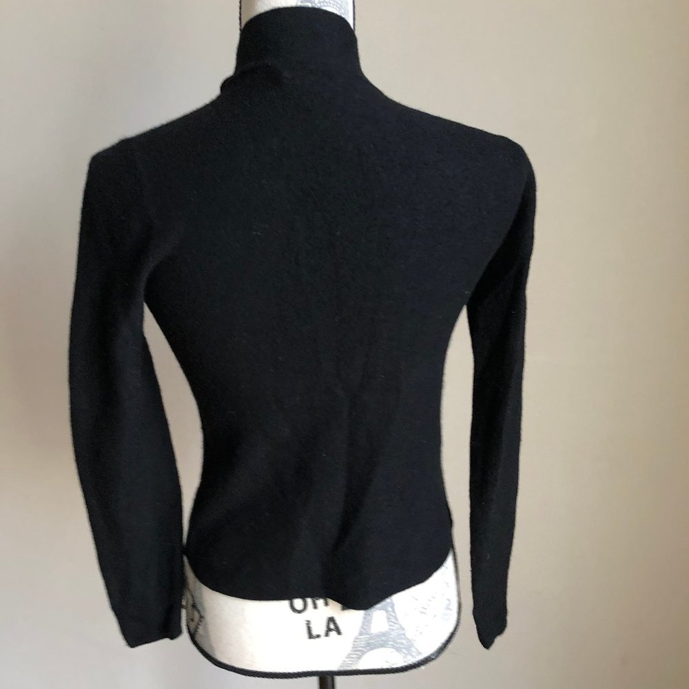 Aritzia Babaton Black Sweater 100% Merino wool - Picture 4 of 6